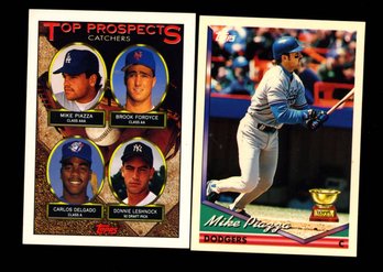 1993, 94 Topps Mike Piazza Rookie Lot