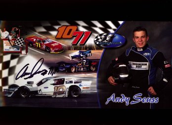 ANDY SEUSS AUTOGRAPHED NASCAR