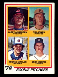 1978 Topps Baseball Jack Morris Rookie