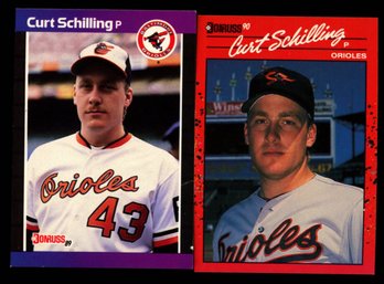 Curt Shilling Rookie Card Lot