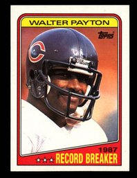 1988 Topps Walter Payton '87 Record Breaker