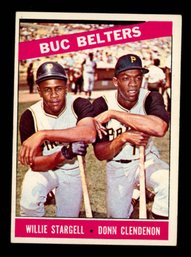 1966 TOPPS BASEBALL #99 BUC BELTERS WILLIE STARGELL