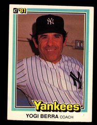 1981 Donruss Yogi Berra