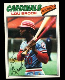 1977 Topps Lou Brock