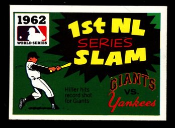 1968 Fleer Laughlin '62 World Series ~ Giants VS Yankees