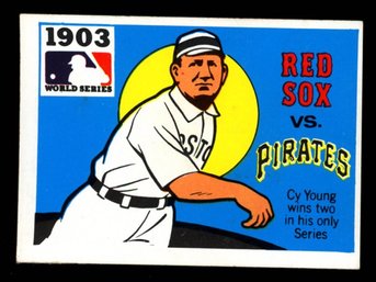 1968 Fleer Laughlin '03 World Series ~ Red Sox VS Pirates