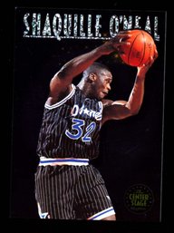 1993 Skybox Shaquille O'Neal 'The Center Stage' Rookie