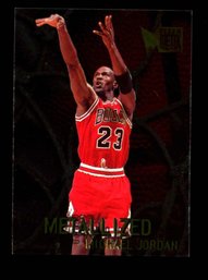 1996 Fleer Metal Michael Jordan 'metallized'
