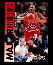 1995 Upper Deck Michael Jordan 'major Attractions'