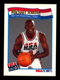 1991-92 Hoops Michael Jordan USA Team