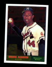 HANK AARON 1999 Topps Finest