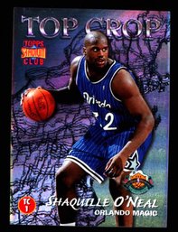 1996 TOPPS STADIUM CLUB TOP CROP #1 SHAQUILLE ONEAL