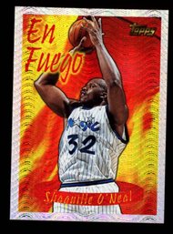 1995 Topps En Fuego Shaquille O'Neal