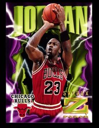 1996 Skybox Z Force Michael Jordan