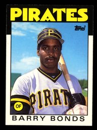 1986 Topps Traded Barry Bonds Rookie