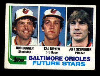 1982 Topps Baseball Cal Ripken Jr Rookie Card