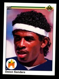 1990 Upper Deck Dion Sanders Rookie Card