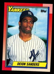 DEION SANDERS BASEBALL ROOKIE