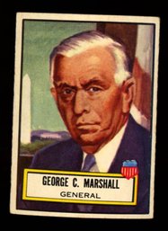 1952 TOPPS LOOK N SEE GEORGE C. MARSHALL