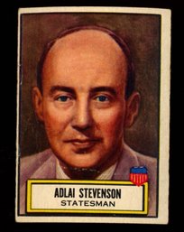 1952 TOPPS LOOK N SEE ADLAI STEVENSON