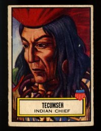 1952 TOPPS LOOK N SEE TECUMSEH