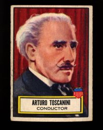 1952 TOPPS LOOK N SEE Arturo Toscanini