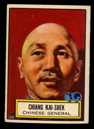 1952 TOPPS LOOK N SEE CHIANG KAI-SHEK