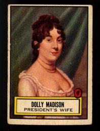 1952 TOPPS LOOK N SEE DOLLY MADISON