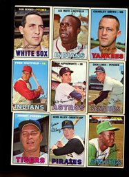 1967 TOPPS BASEBALL LOT