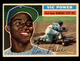 1956 TOPPS BASEBALL #67 VIC POWER