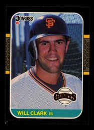 1987 Donruss Will Clark Rookie Card