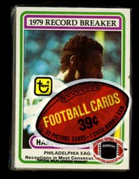 1980 TOPPS FOOTBALL CELLO PACK UNOPENED