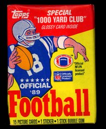 1989 TOPPS FOOTBALL PACK FACTORY SEALED