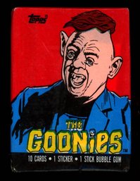 1985 Topps The Goonies Trading Card Pack Factory Sealed