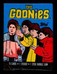 1985 Topps The Goonies Trading Card Pack Factory Sealed