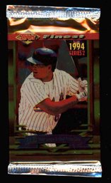 1994 Topps Finest Baseball Series 2 Pack Factory Sealed