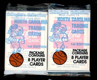 1989 UNC BASKETBALL PACKS JORDAN COLLEGE CARDS FACTORY SEALED