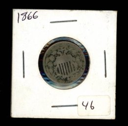 1866 United States Shield Nickel
