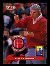 2001 FLEER BOBBY KNIGHT RELIC