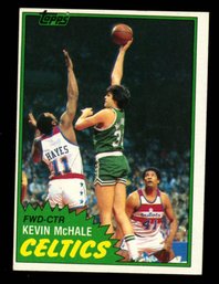 1981 TOPPS BASKETBALL KEVIN MCHALE ROOKIE