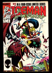 Marvel IceMan Comic #2 1985