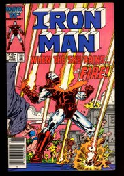 Marvel Iron Man Comic #207 1986