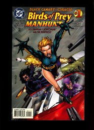 Birds Of Prey Manhunt #1 NM Black Canary Catwoman Huntress Oracle 1996 DC Comics