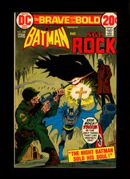 Brave And The Bold #108 DC 1972 Batman & Sgt. Rock