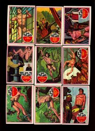 1966 Tarzan Trading Cards Lot Philadelphia Gum