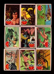 1966 Tarzan Trading Cards Lot Philadelphia Gum
