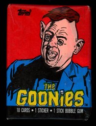 1985 Topps The Goonies Trading Card Pack Factory Sealed