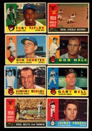 1960 Topps Baseball Lot