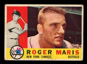 1960 Topps Baseball Roger Maris