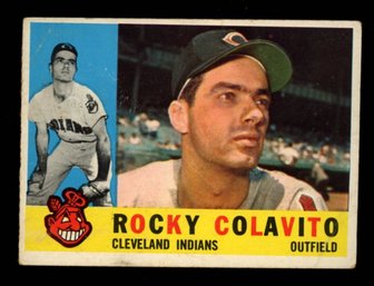 1960 Topps Baseball Rocky Colavito